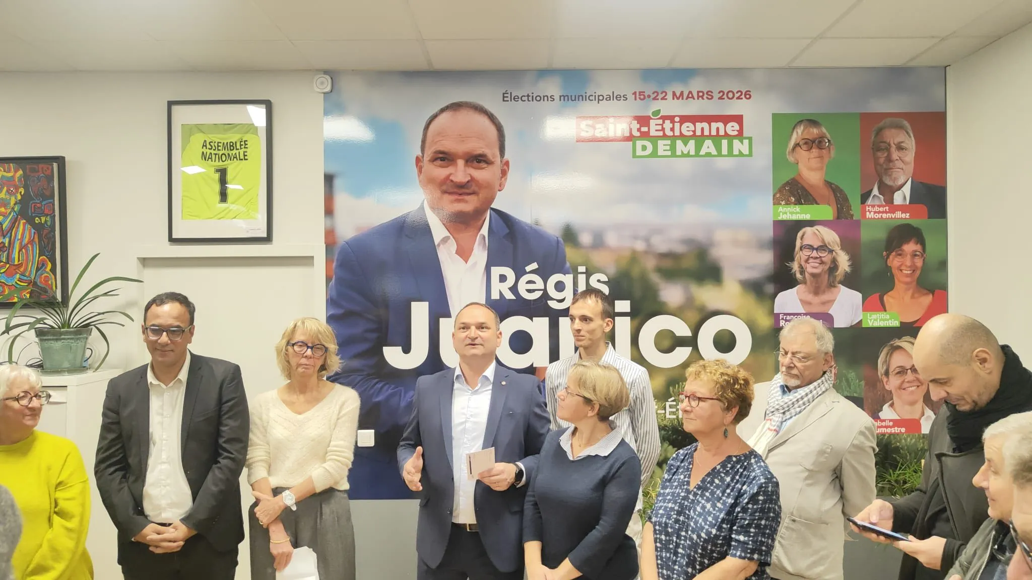 Inauguration du local de campagne