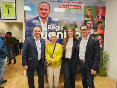 Photo de l'inauguration du local