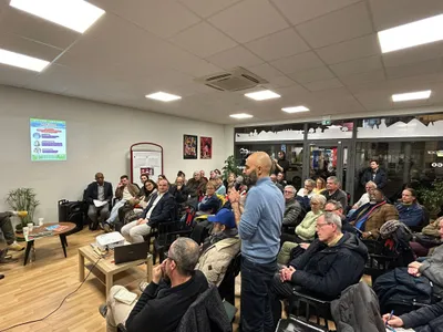 Public lors de la réunion santé mentale