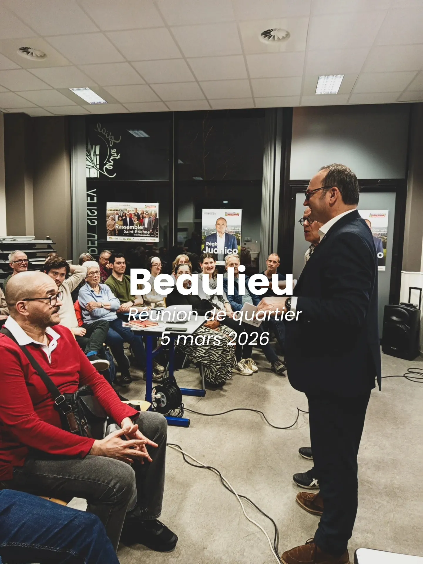 Réunion de proximité à Beaulieu, Montchovet, La Palle et Marandinière
