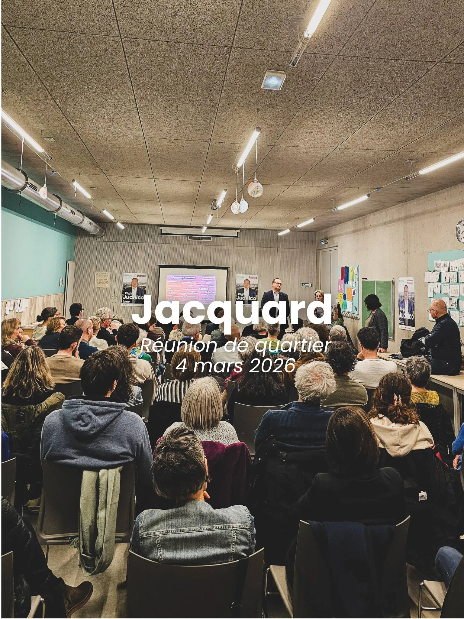 Réunion de proximité dans le quartier Jacquard – Centre-ville