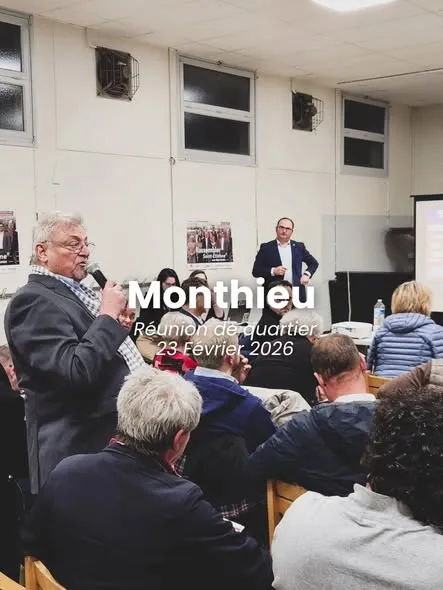Réunion de proximité à Monthieu, Montplaisir et la Richelandière