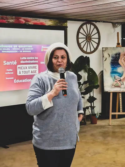 Réunion de proximité dans les quartiers du Soleil