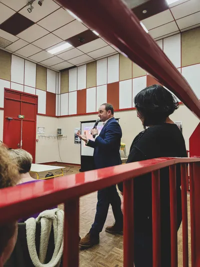 Réunion de quartier à Côte-Chaude