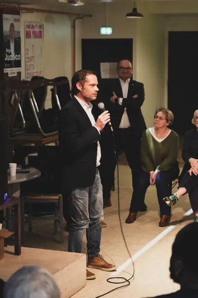 Réunion de quartier au Crêt de Roc