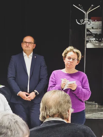 Réunion de quartier à Terrenoire