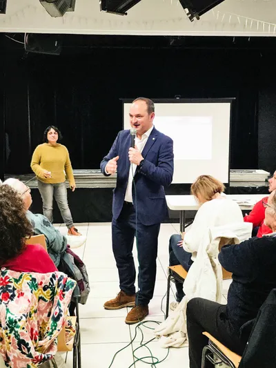 Réunion de quartier à Terrenoire